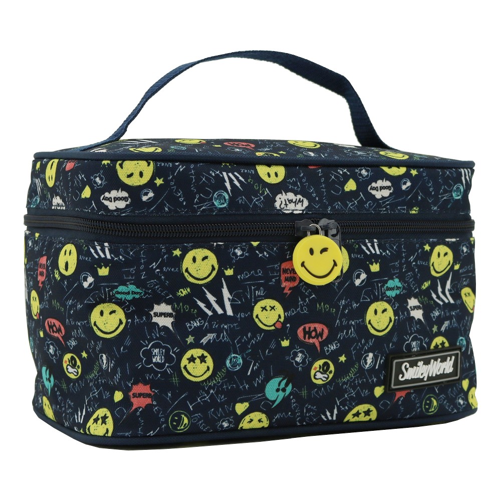 Geanta mancare Smiley Scribble It Up 24x14x15 cm