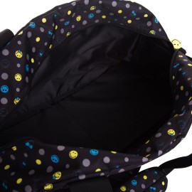 Geanta avion Smiley Face Be Happy  48x28x21 cm, 0.500 kg
