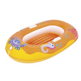 BESTWAY BARCA GONFLABILA JUNIOR 137X89 CM, portocaliu
