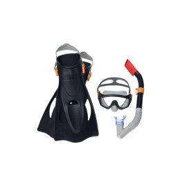 BESTWAY SET INOT MASCA+TUB+LABE MERIDIAN 14+ ANI, Negru