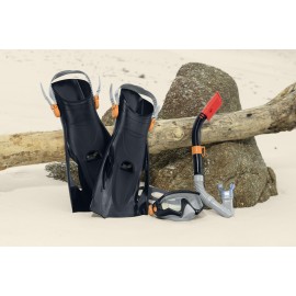 BESTWAY SET INOT MASCA+TUB+LABE MERIDIAN 14+ ANI, Negru