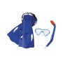 BESTWAY SET INOT MASCA+TUB+LABE FIREFISH 37-41, Albastru
