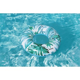 BESTWAY COLAC INOT GONFLABIL TROPICAL PAIMS 119 CM, Albastru