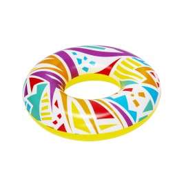 BESTWAY COLAC INOT GONFLABIL GEOMETRIC 107 CM, Galben