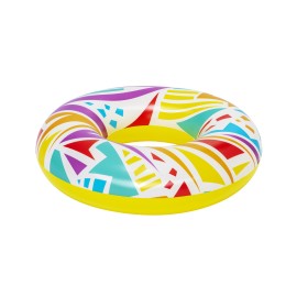 BESTWAY COLAC INOT GONFLABIL GEOMETRIC 107 CM, Galben