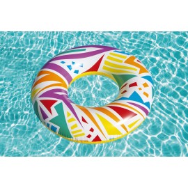 BESTWAY COLAC INOT GONFLABIL GEOMETRIC 107 CM, Galben