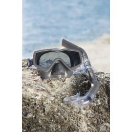 BESTWAY SET SNORKEL AQUA PRIME 14+ ANI, Negru
