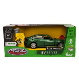 Masinuta BMW I4 M50, MSZ, 1:34, Verde