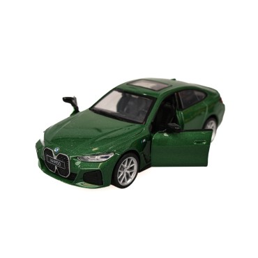 Masinuta BMW I4 M50, MSZ, 1:34, Verde
