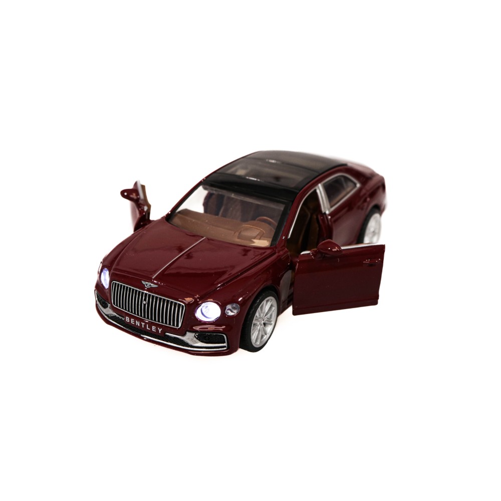 Masinuta Bentley Flying Spur Hybrid 1:38 Rosu