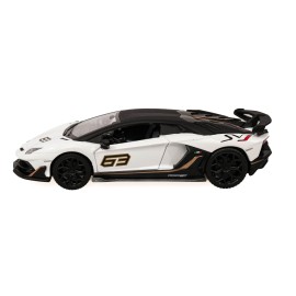 Masinuta Lamborghini Aventador SVJ, MSZ, 1:32, Alb