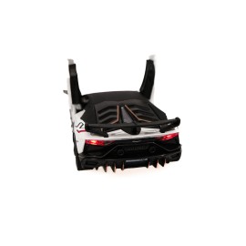 Masinuta Lamborghini Aventador SVJ, MSZ, 1:32, Alb