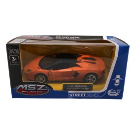 Masinuta Lamborghini Aventador Roadster MSZ 1:43 Portocaliu