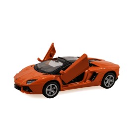 Masinuta Lamborghini Aventador Roadster MSZ 1:43 Portocaliu