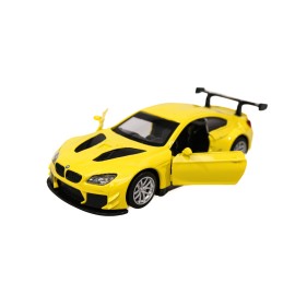 Masinuta BMW M6 GT3 MSZ 1:44 Galben