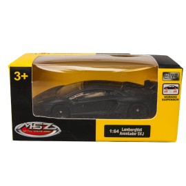 Masinuta Lamborghini Aventador SVJ MSZ 1:64 Negru