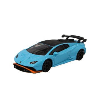 Masinuta Lamborghini Huracon STO MSZ  1:64 Albastru