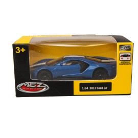 Masinuta 2017 Ford  GT  MSZ  1:64 Albastru