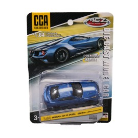 Masinuta Nissan GT-R  MSZ 1:64 Albastru