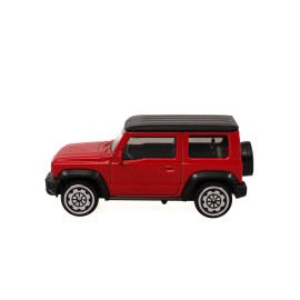 SET Masinuta MSZ Suzuki Jimny 2018 1:48 Rosu si banda KUNST adeziva Trafic
