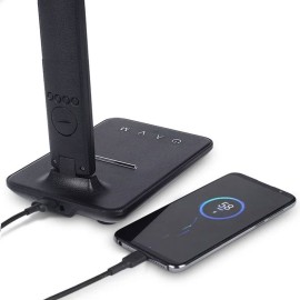 Lampa cu led de birou, incarcator wireless 10W, 33X14X6 cm, Lexium