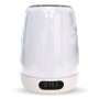 Lampa de veghe cu control tactil, difuzor bluetooth, ceas alarma, 16.5x12.5x12.5 cm, Lexium