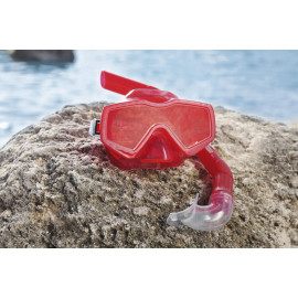 BESTWAY SET SNORKEL AQUA PRIME 14+ ANI, Rosu