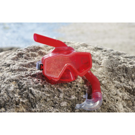BESTWAY SET SNORKEL AQUA PRIME 14+ ANI, Rosu