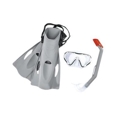 BESTWAY SET INOT MASCA+TUB+LABE FIREFISH 37-41, Gri