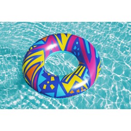 BESTWAY COLAC INOT GONFLABIL GEOMETRIC 107 CM, Albastru