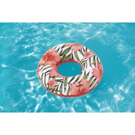 BESTWAY COLAC INOT GONFLABIL TROPICAL PAIMS 119 CM, Roz