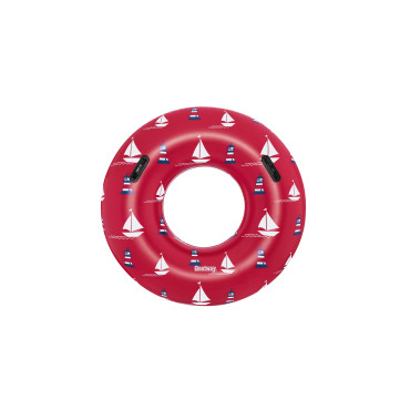 BESTWAY COLAC INOT GONFLABIL NAUTICAL 119 CM, Rosu