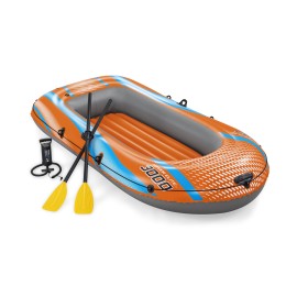 BESTWAY SET BARCA GONFLABILA KONDOR ELITE 3000 246X122 CM