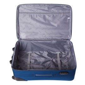 Troler Atlanta 64x41x24 cm, 3.30 kg, extensibil 30%, albastru