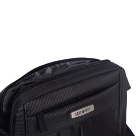 Geanta umar / crossbody Ego 22x17x6 cm, 300 gr, gri inchis