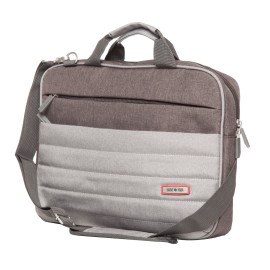 Geanta laptop 15 inch Siena 38x29x6 cm, 650 gr, gri