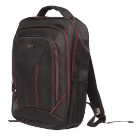 Rucsac laptop 15" Toledo 42x31x13 cm, 800 gr, negru / rosu