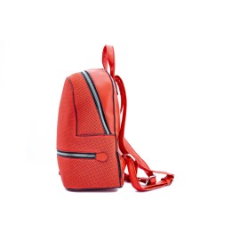 Rucsac dama Lamonza Inna rosu 25x30x14 cm