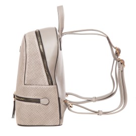 Rucsac dama Lamonza Inna gri 25x30x14 cm