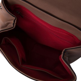 Rucsac dama Iasmin 29x25x14 cm bej