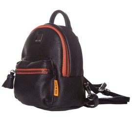 Rucsac dama Daisy 17x16x9 cm negru