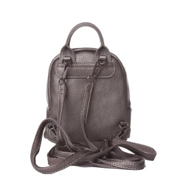 Rucsac dama Daisy 17x16x9 cm argintiu