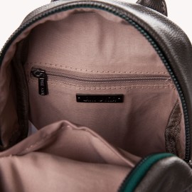 Rucsac dama Daisy 17x16x9 cm argintiu