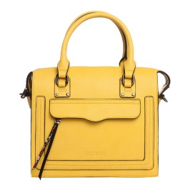 Geanta dama Amber Model 2, 26x23x11 cm, galbena