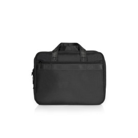 Geanta laptop 15 inch Crest 41x31x12 cm, negru / verde