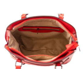 Geanta dama Lamonza Amber nr.1 23x30x13 cm, 700 gr, rosie