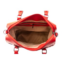 Geanta dama Lamonza Amber nr.2 26x26x11 cm, 600 gr, rosie