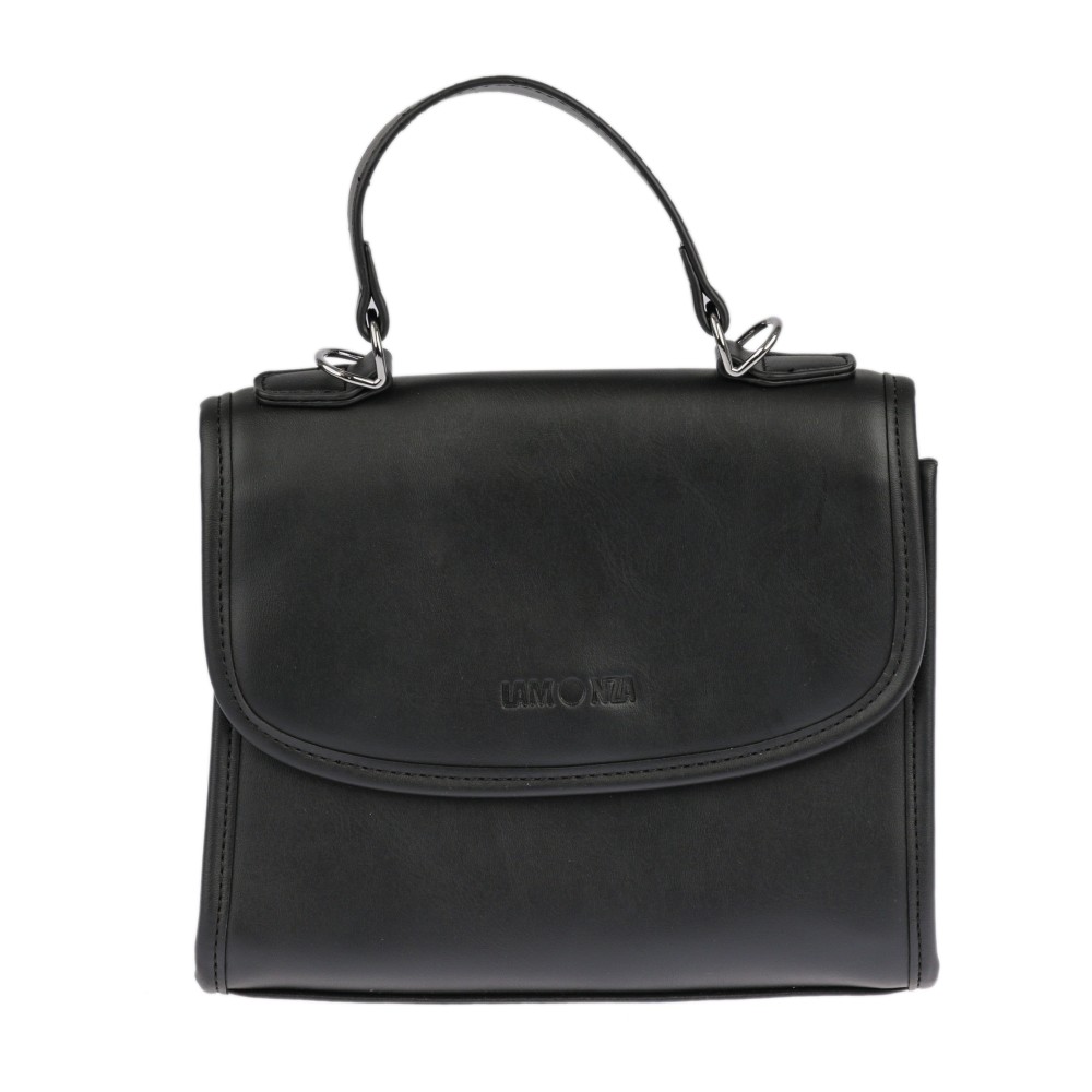 LAMONZA GEANTA DE DAMA OLENA 21X10X17 CM NEGRU