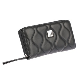 LAMONZA PORTOFEL DE DAMA NATALIA 20X10X2.5 CM NEGRU