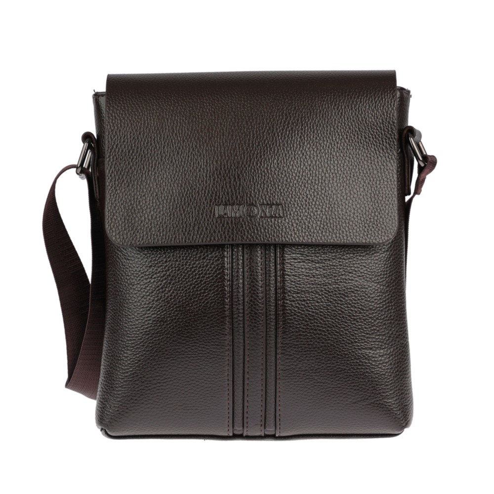 Lamonza Geanta de umar Harper 26x22x5.5 cm maro